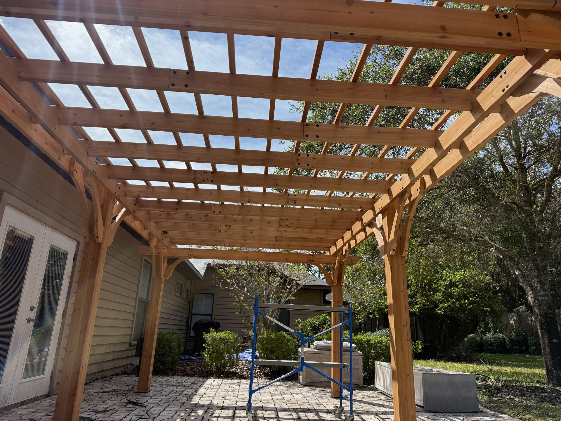 Custom pergola project